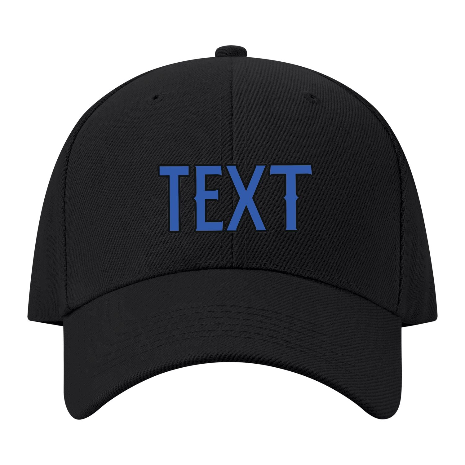 Custom Black Navy Hat 01B21709