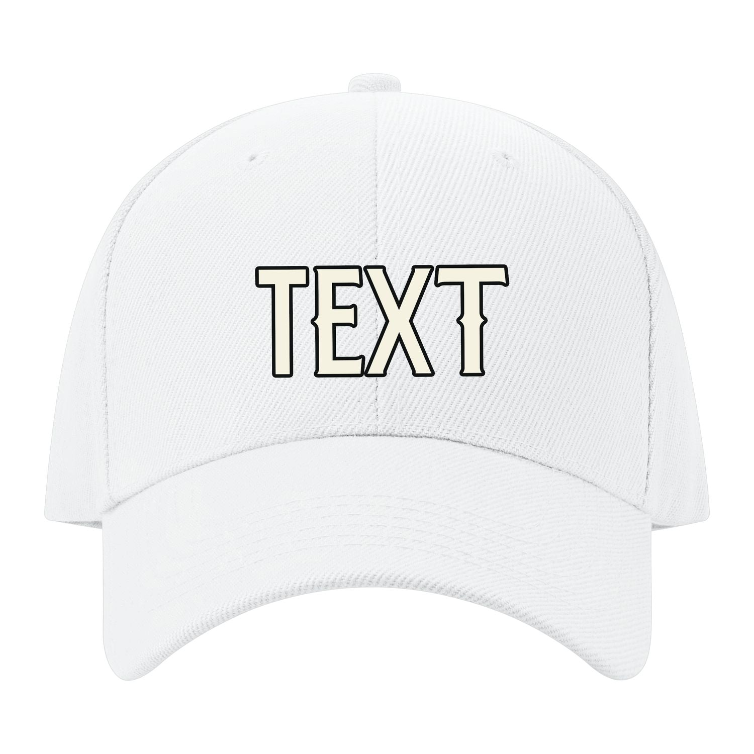 Custom White Light Purple Hat 02B21703