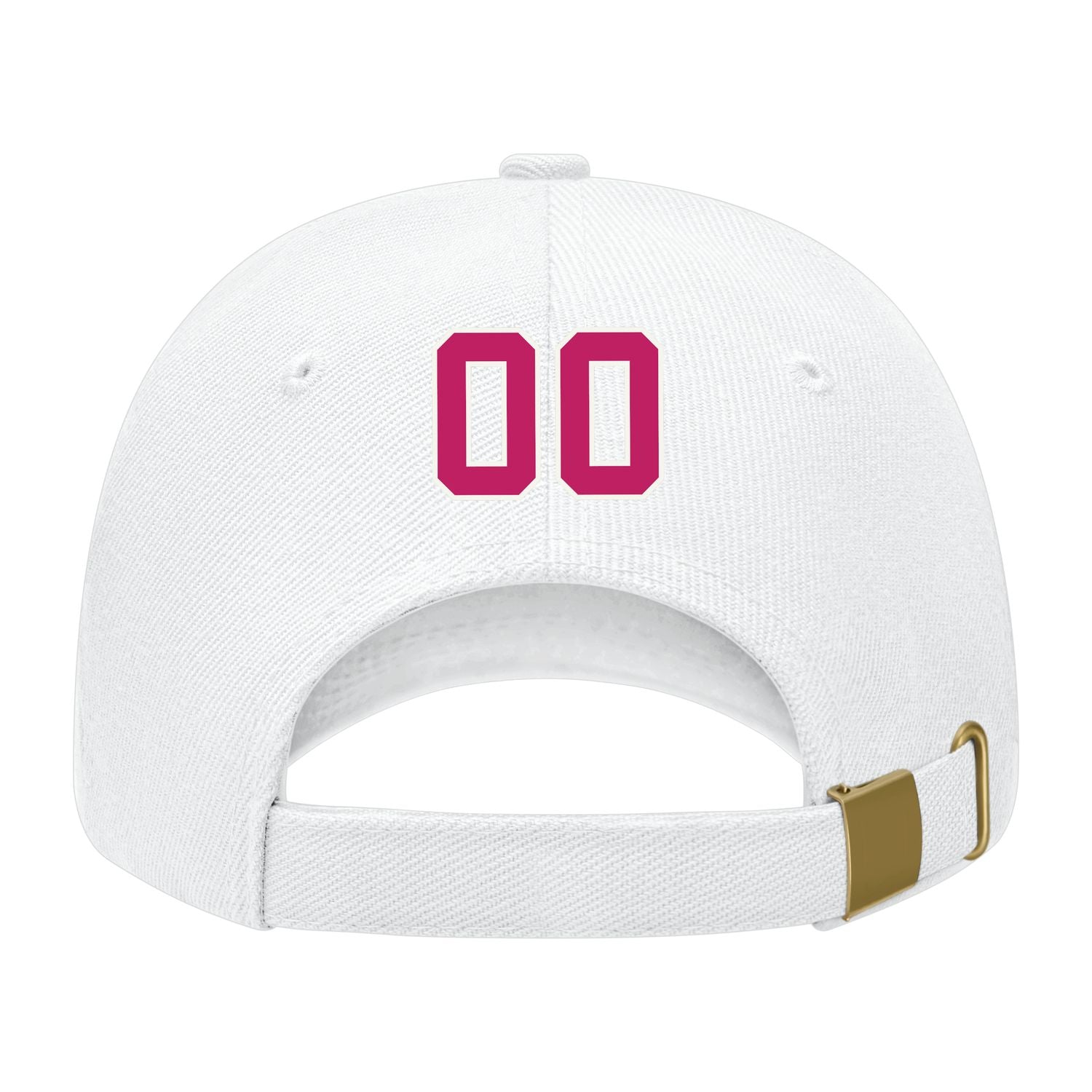 Custom White Light Pink Hat 02B21813
