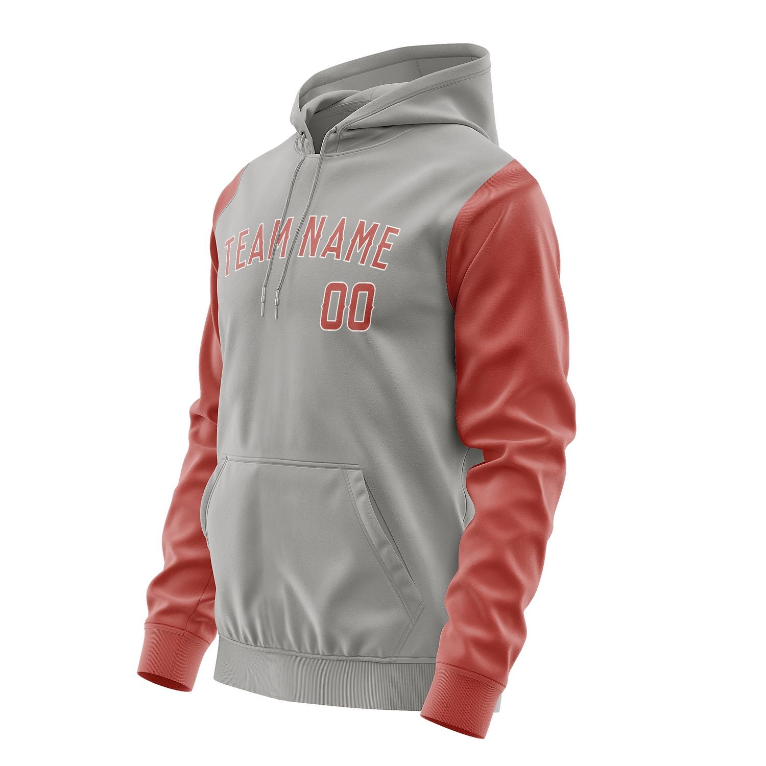 Custom Gray Copper Rose Hoodie 0404292904B31829