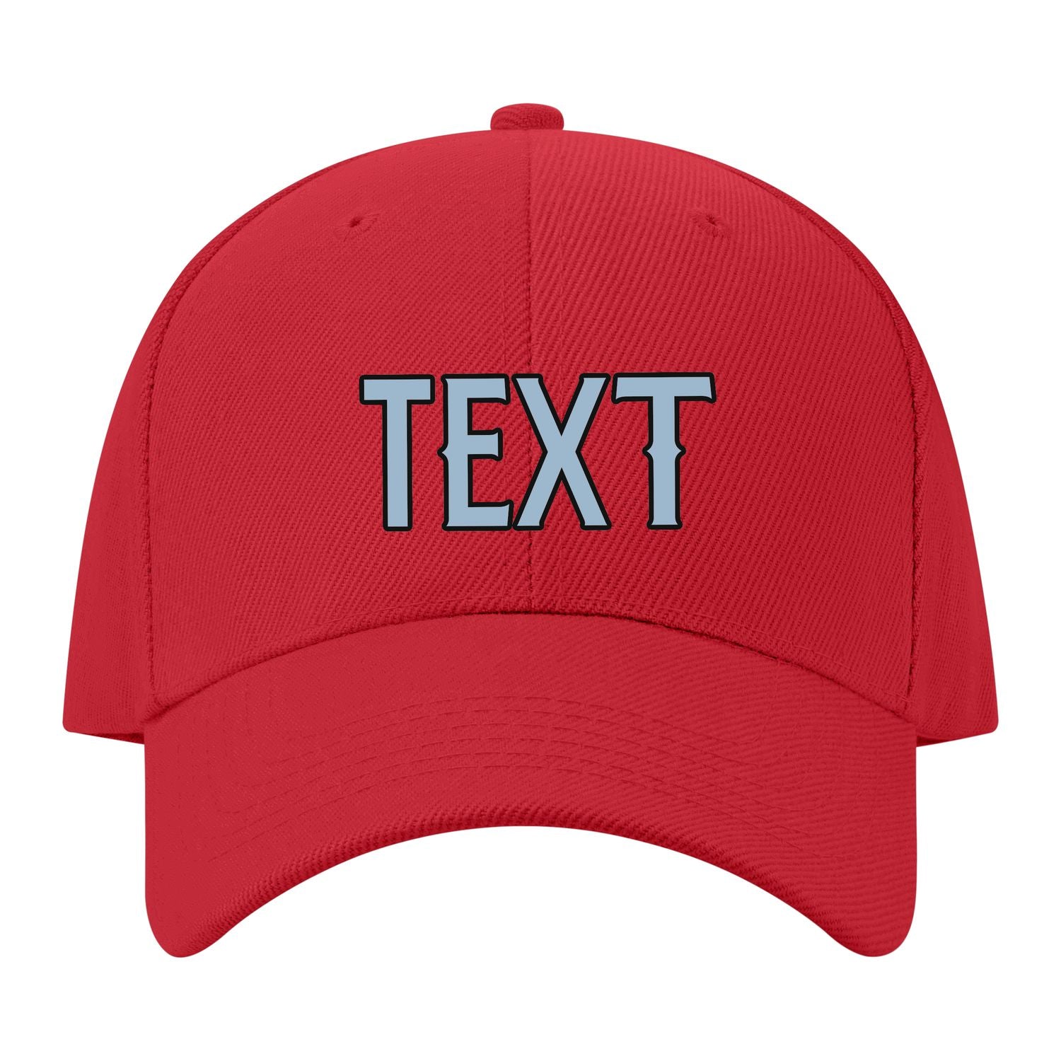 Custom Red Dark Grey Hat 06B21708