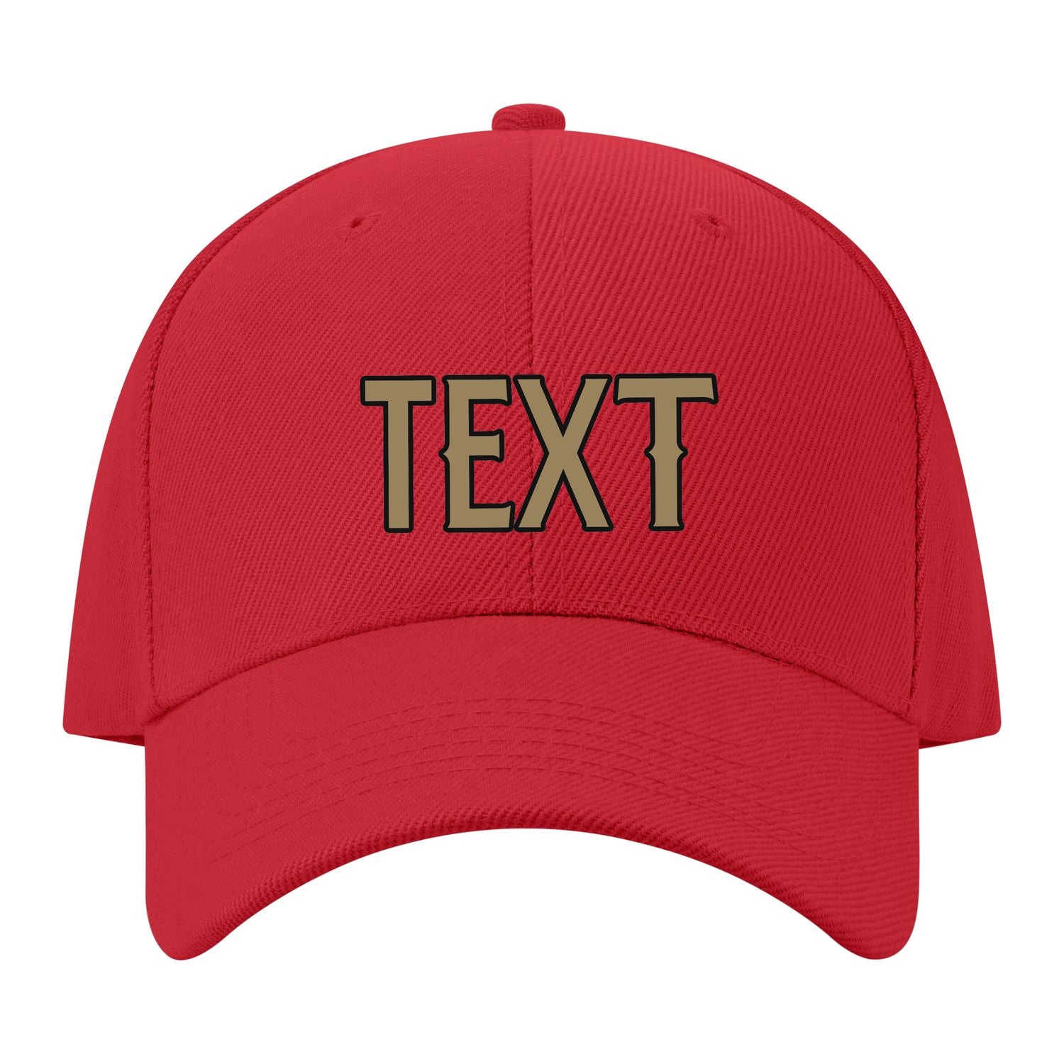 Custom Red Goldenrod Hat 06B21725