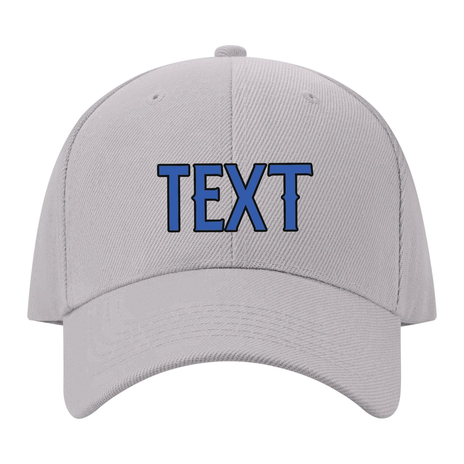 Custom Gray Navy Hat 07B21709