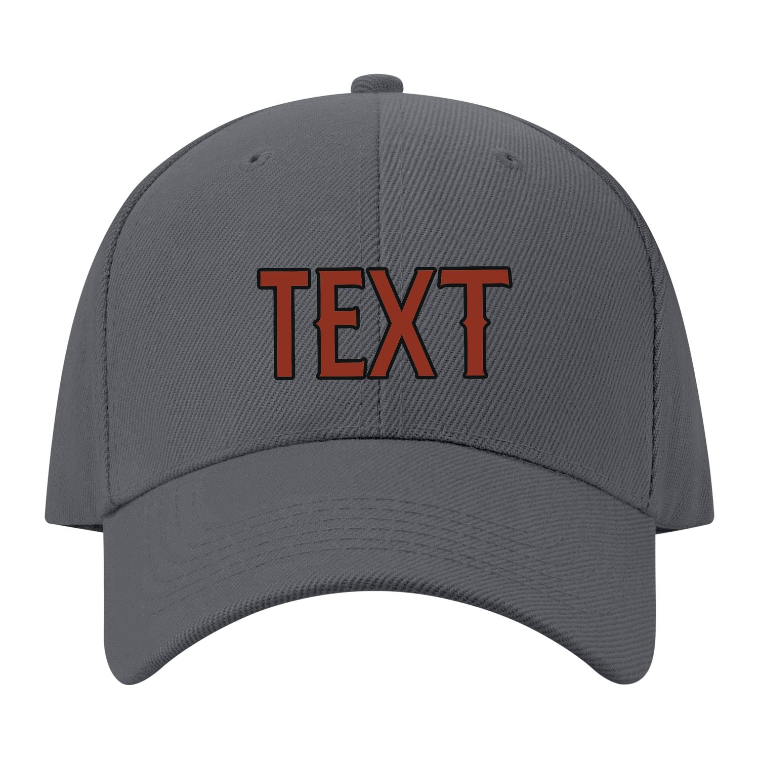 Custom Dark Grey Copper Hat 08B21716