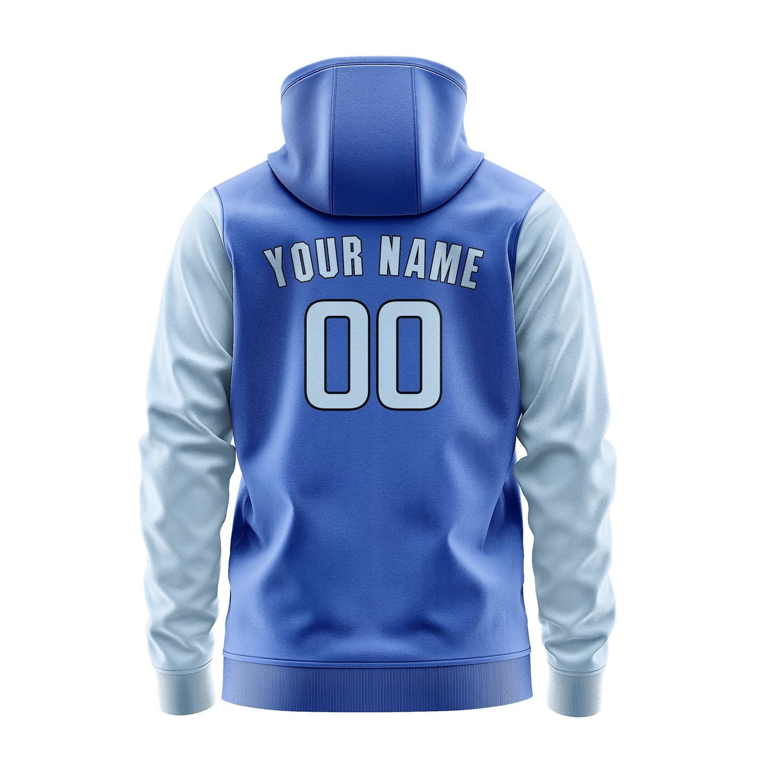 Custom Sky Blue Light Blue Hoodie 0909080809B31708