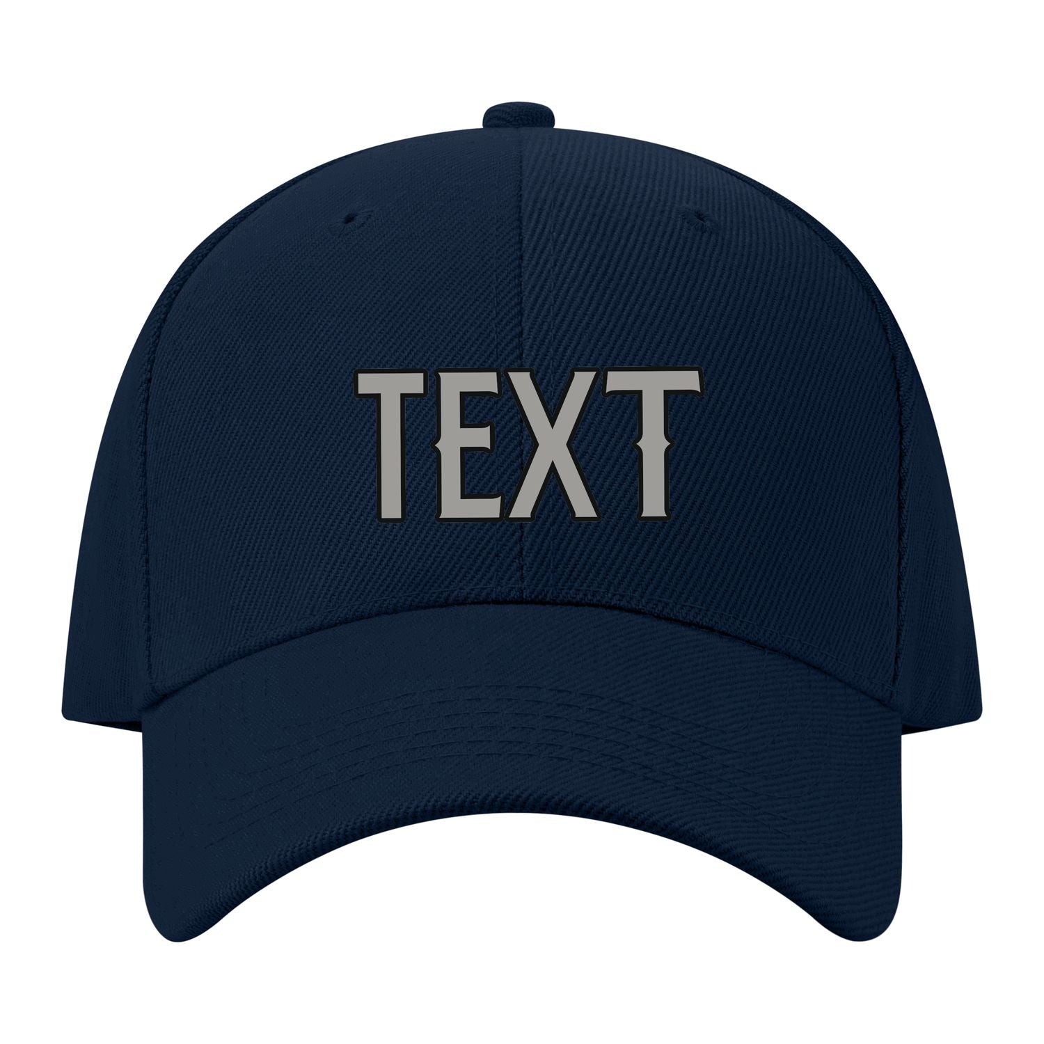 Custom Navy Light Green Hat 09B21704