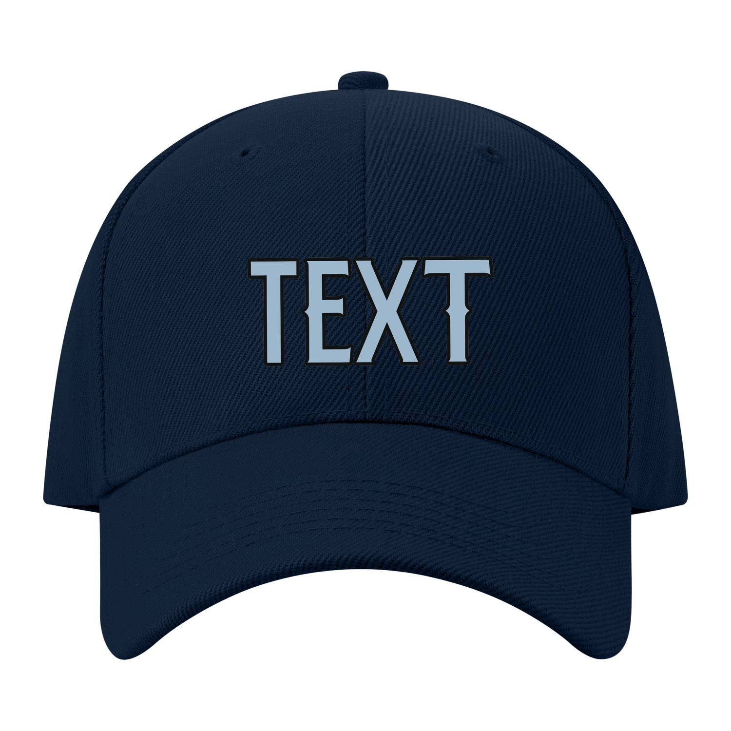 Custom Navy Dark Grey Hat 09B21708