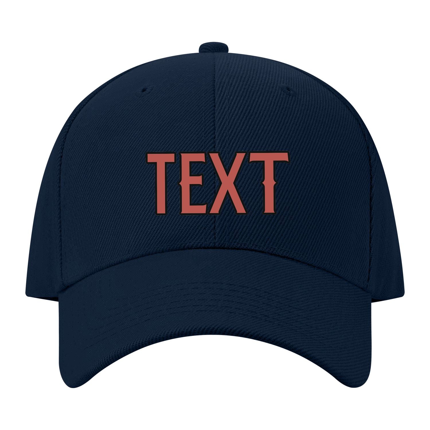 Custom Navy Emerald Green Hat 09B21729