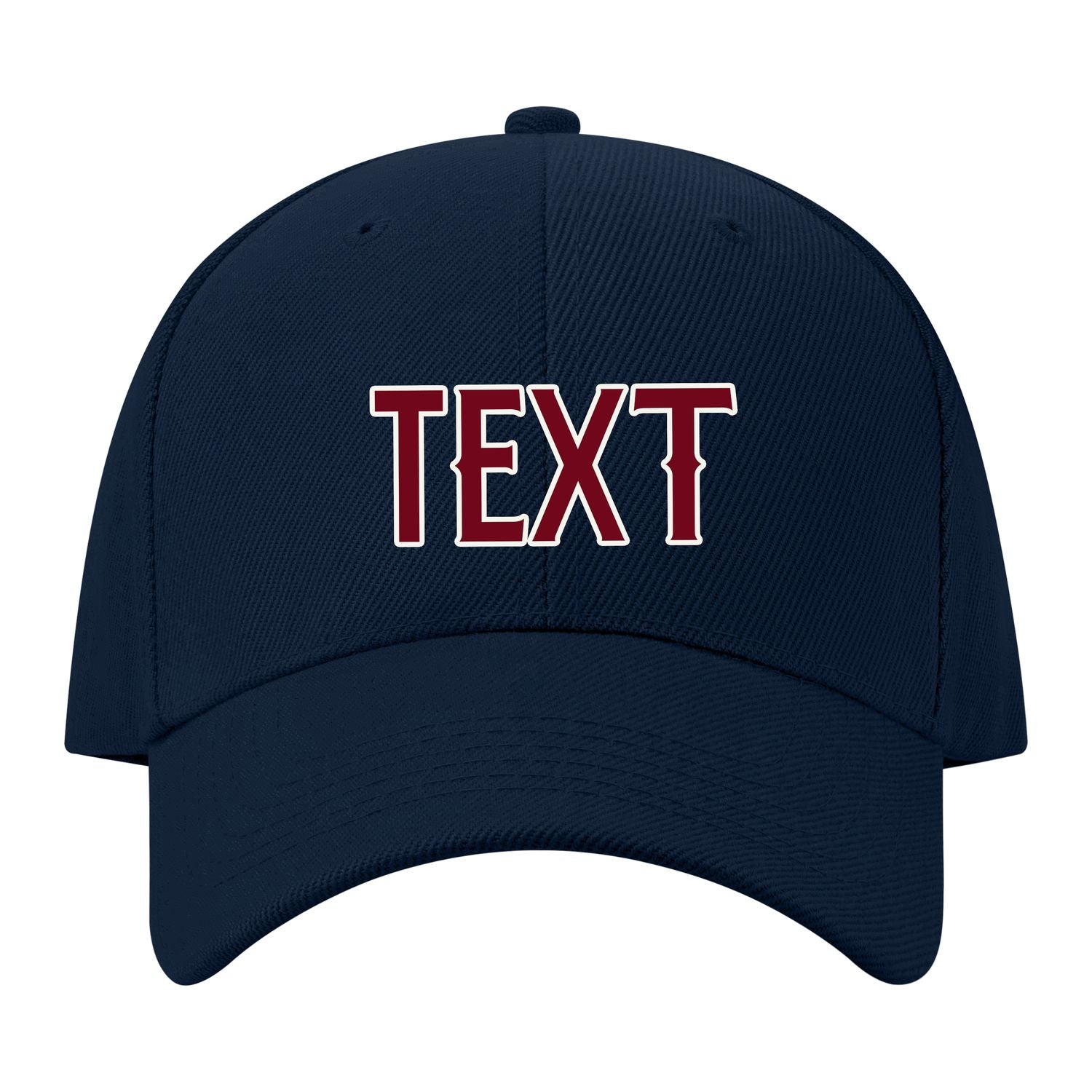 Custom Navy Khaki Hat 09B21815