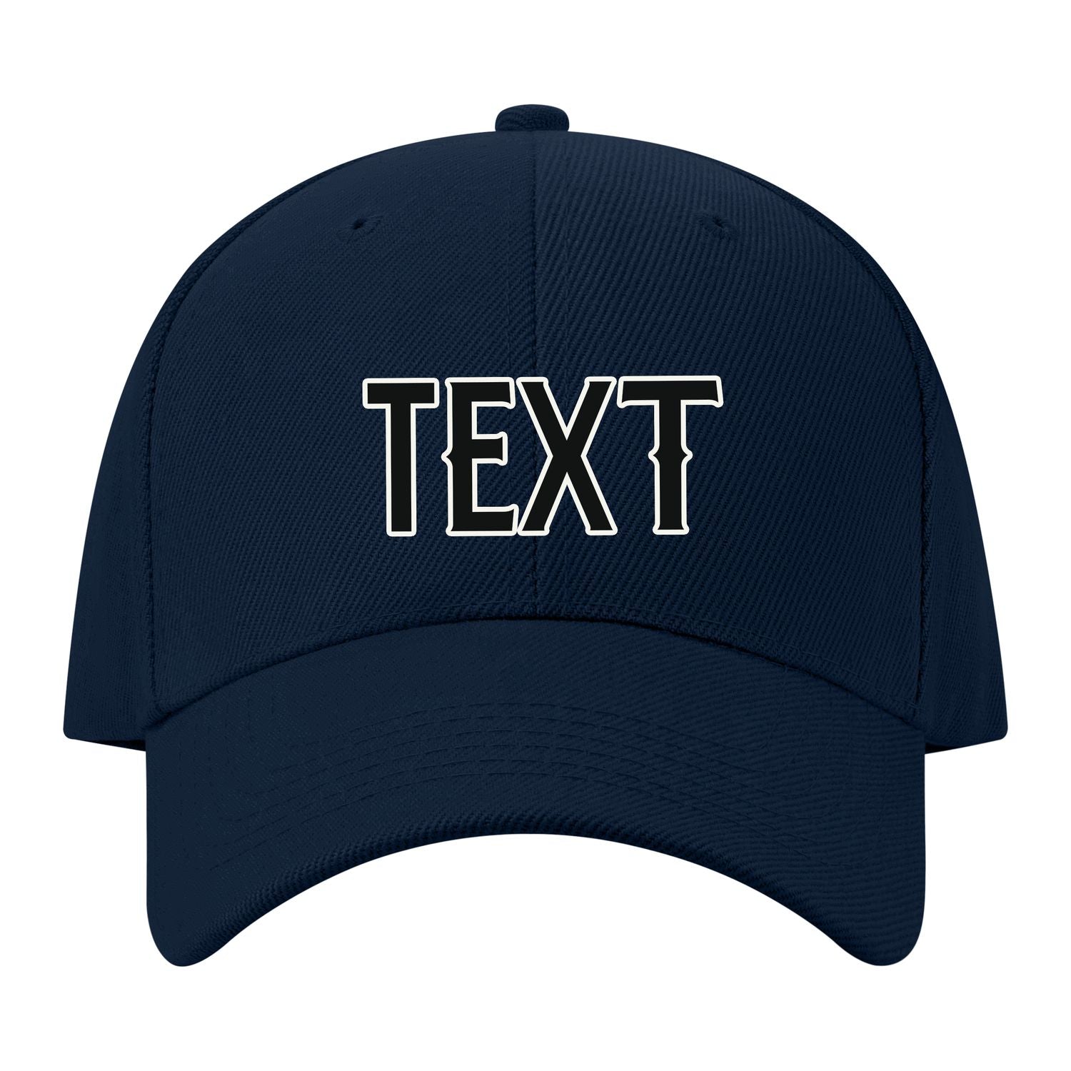 Custom Navy Mocha Hat 09B21817