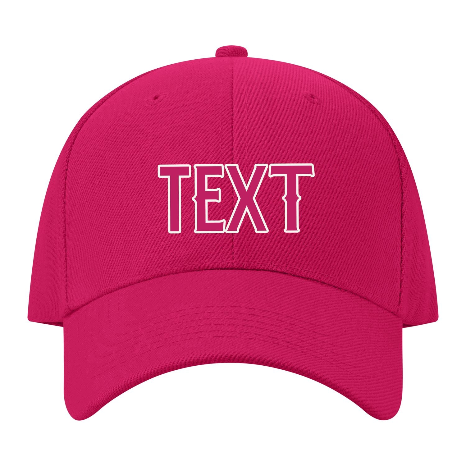 Custom Pink Light Pink Hat 10B21813