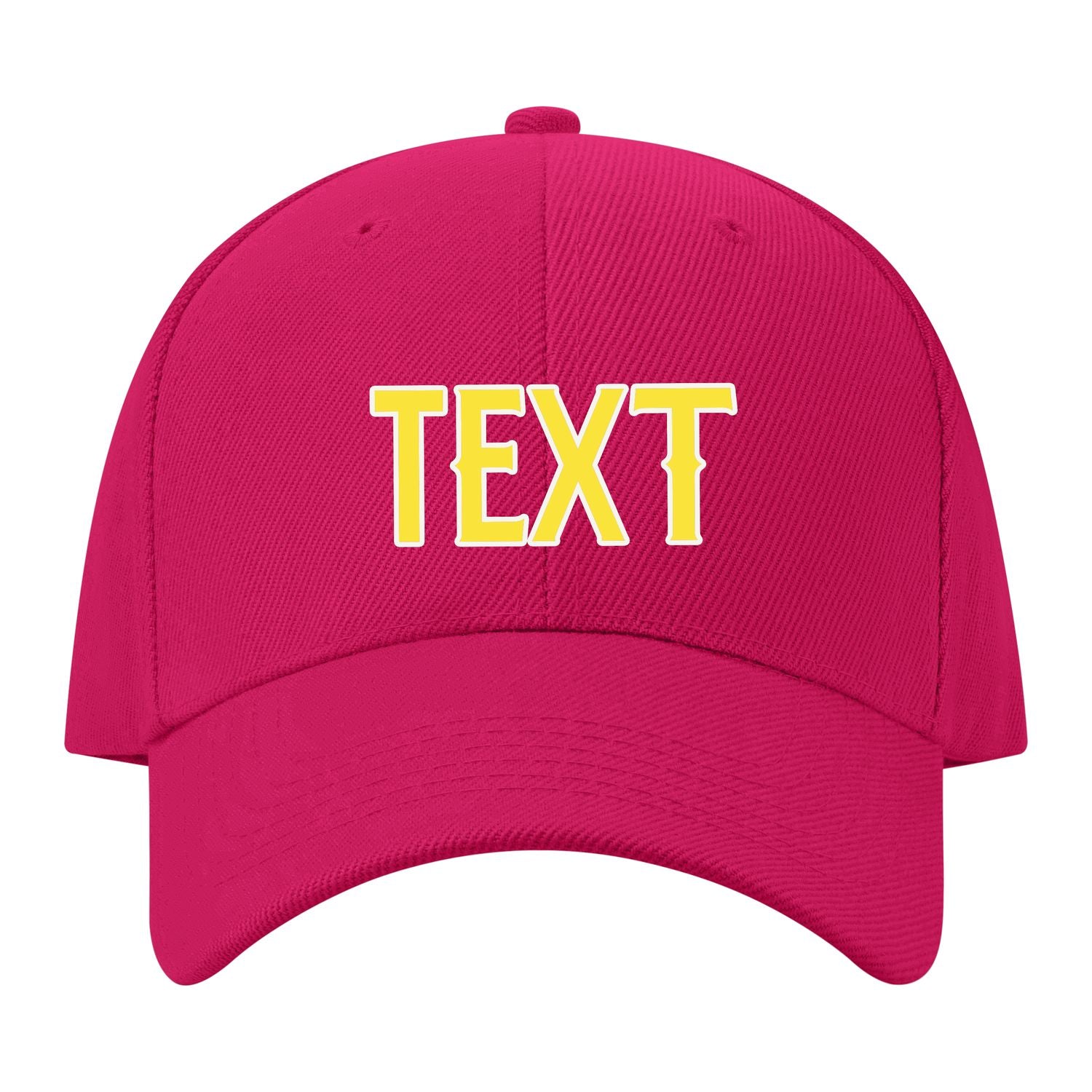 Custom Pink Light Coral Red Hat 10B21826