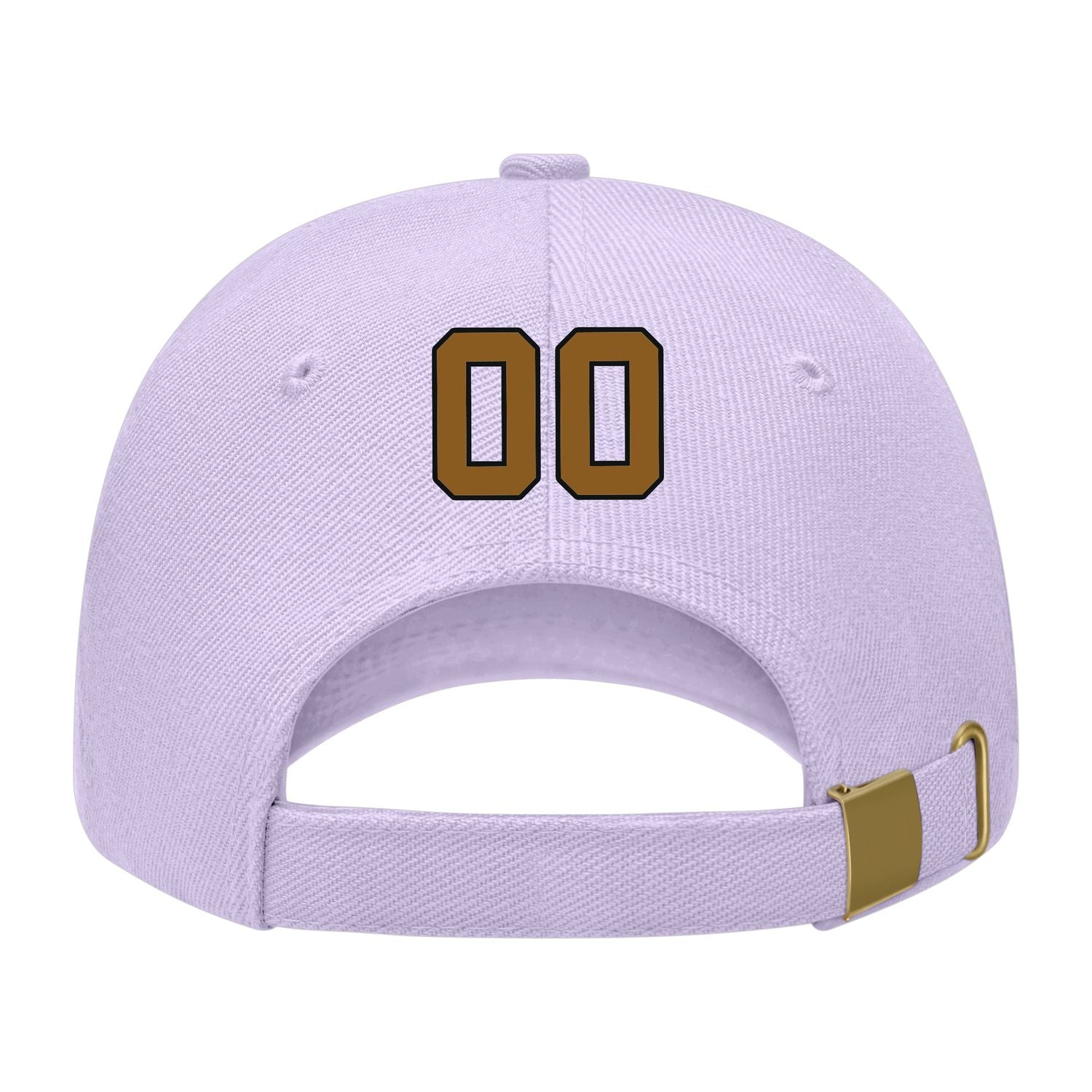 Custom Lavender Gray Dark Green Hat 12B21722