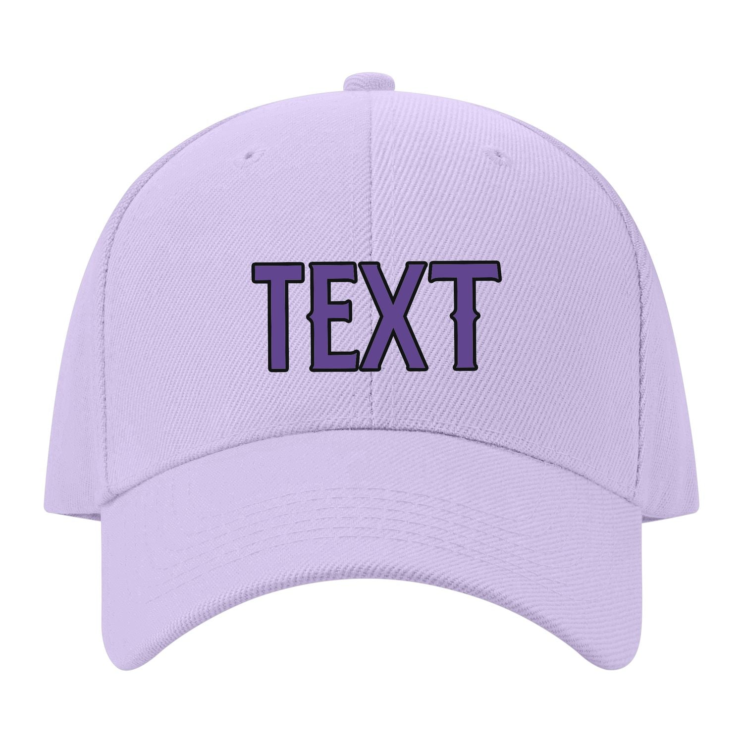 Custom Lavender Gray Yellow Hat 12B21723