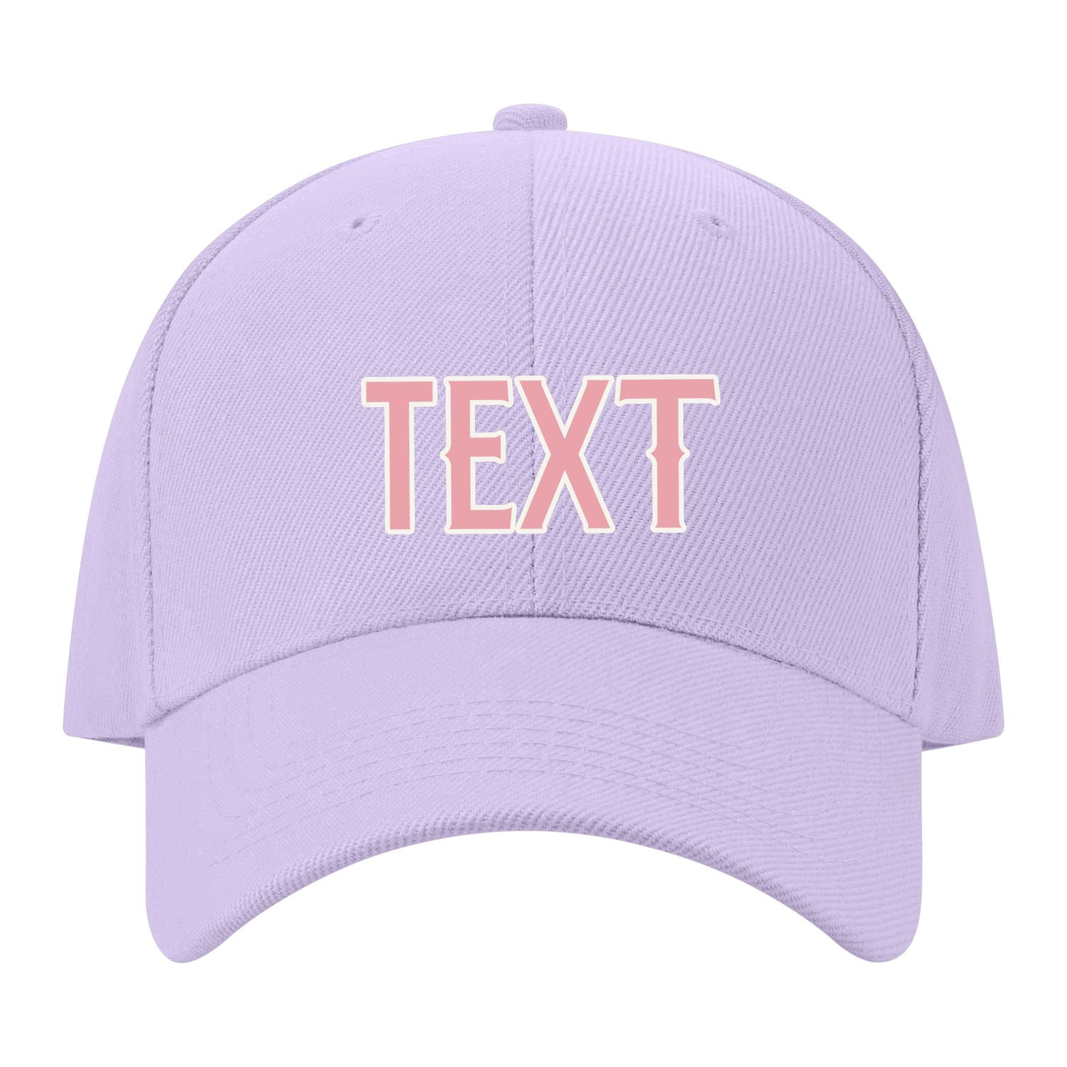 Custom Lavender Gray Light Emerald Green Hat 12B21821