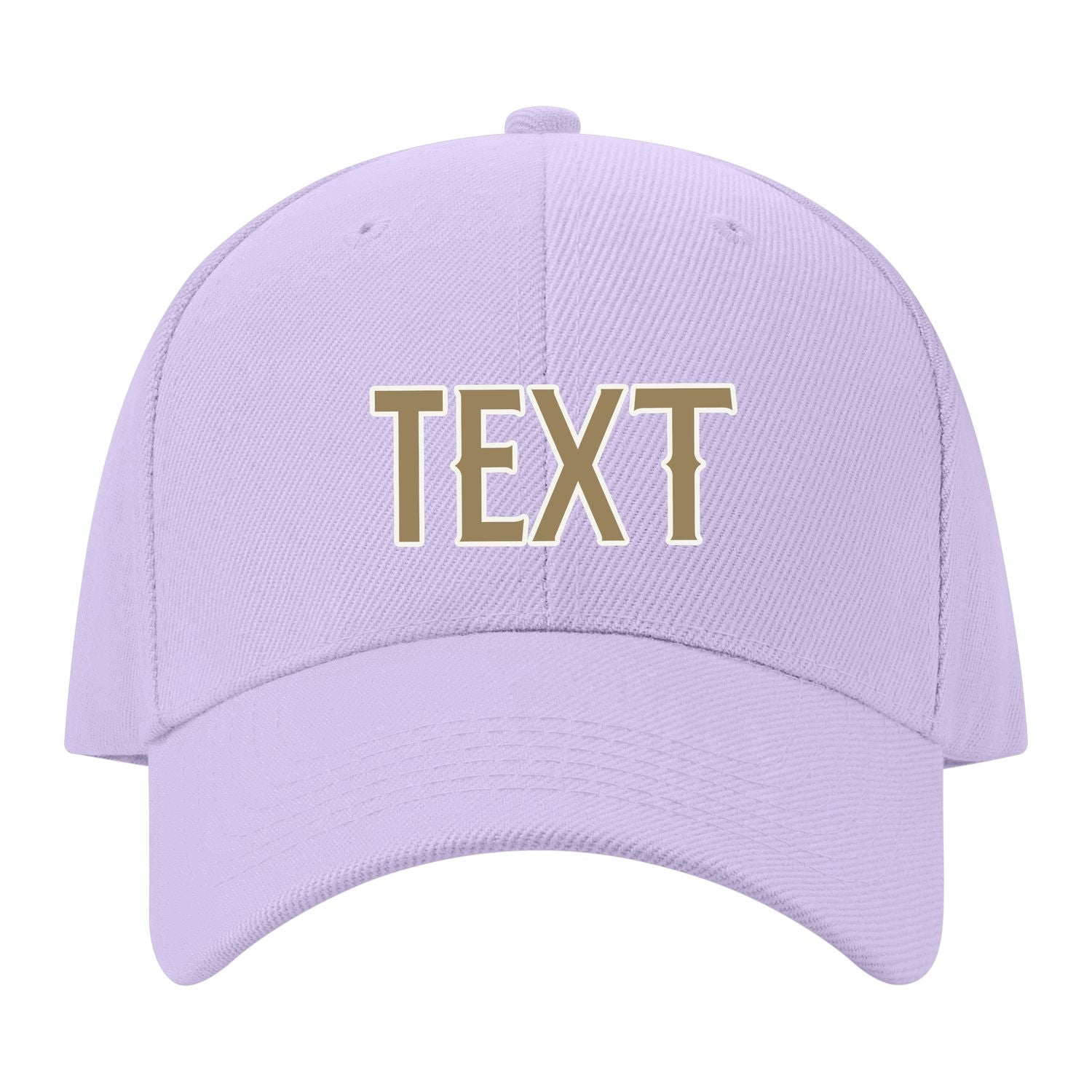 Custom Lavender Gray Goldenrod Hat 12B21825