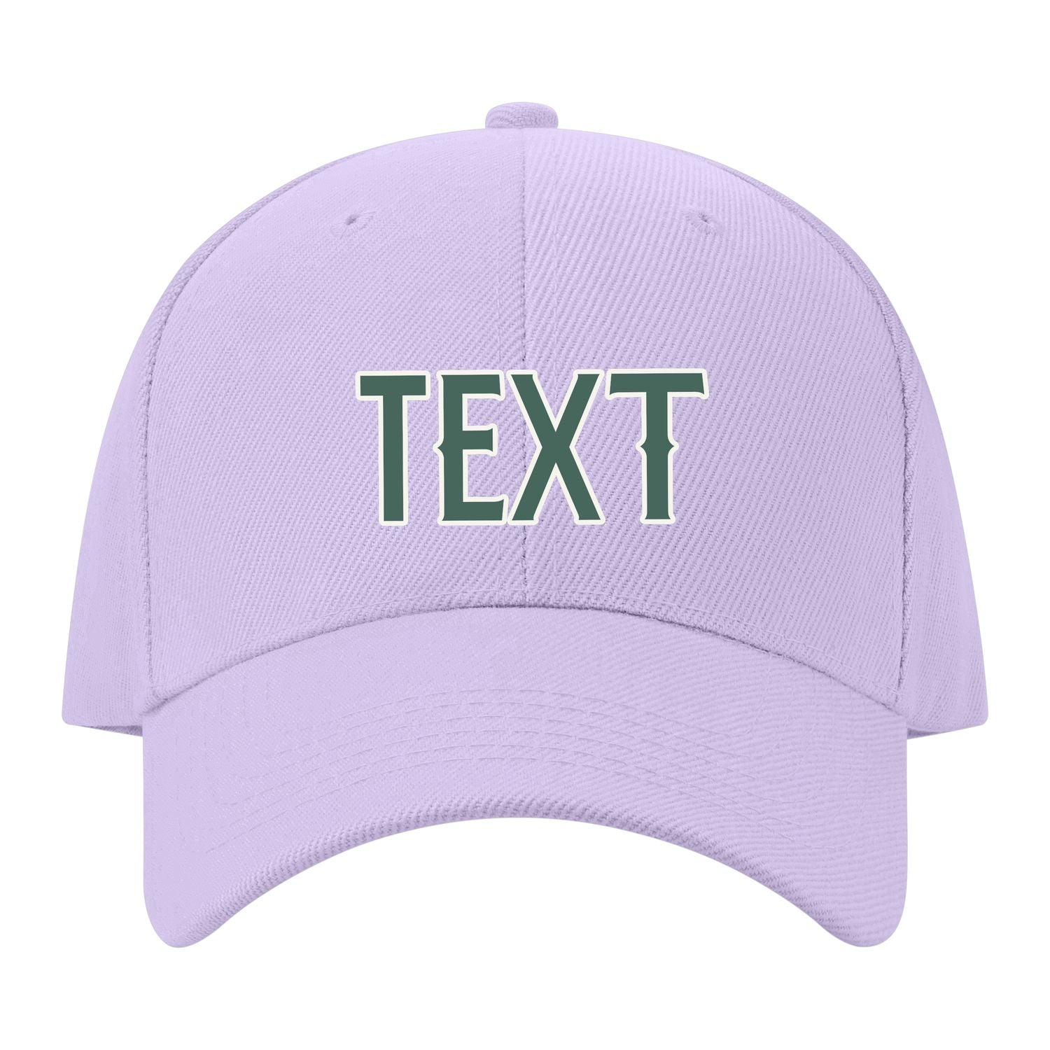 Custom Lavender Gray Slate Gray Hat 12B21827