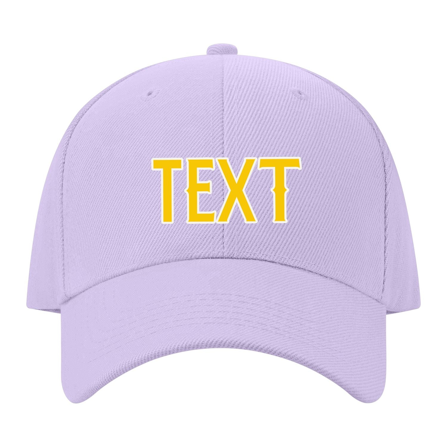 Custom Lavender Gray Peach Powder Hat 12B21830