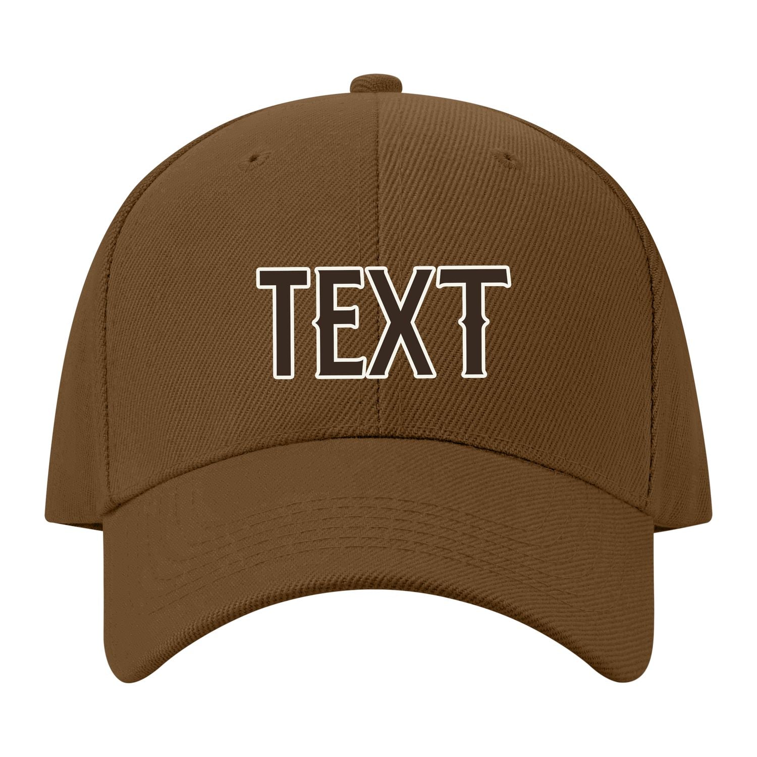 Custom Khaki Black Hat 15B21801