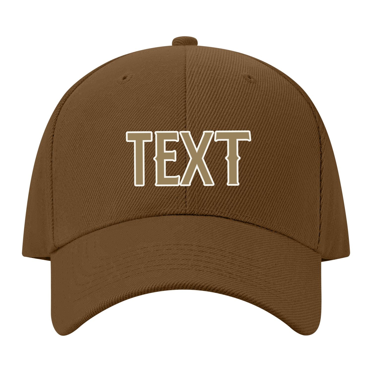 Custom Khaki Goldenrod Hat 15B21825