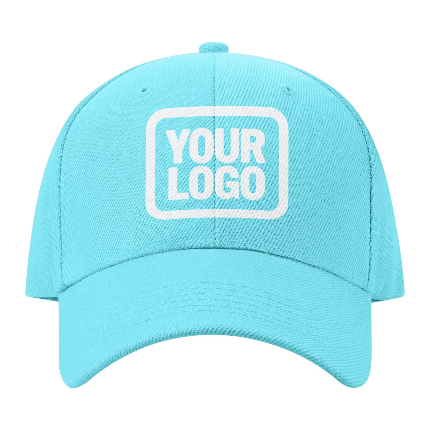 Custom Pale Ice Blue Pale Ice Blue Hat 18B118