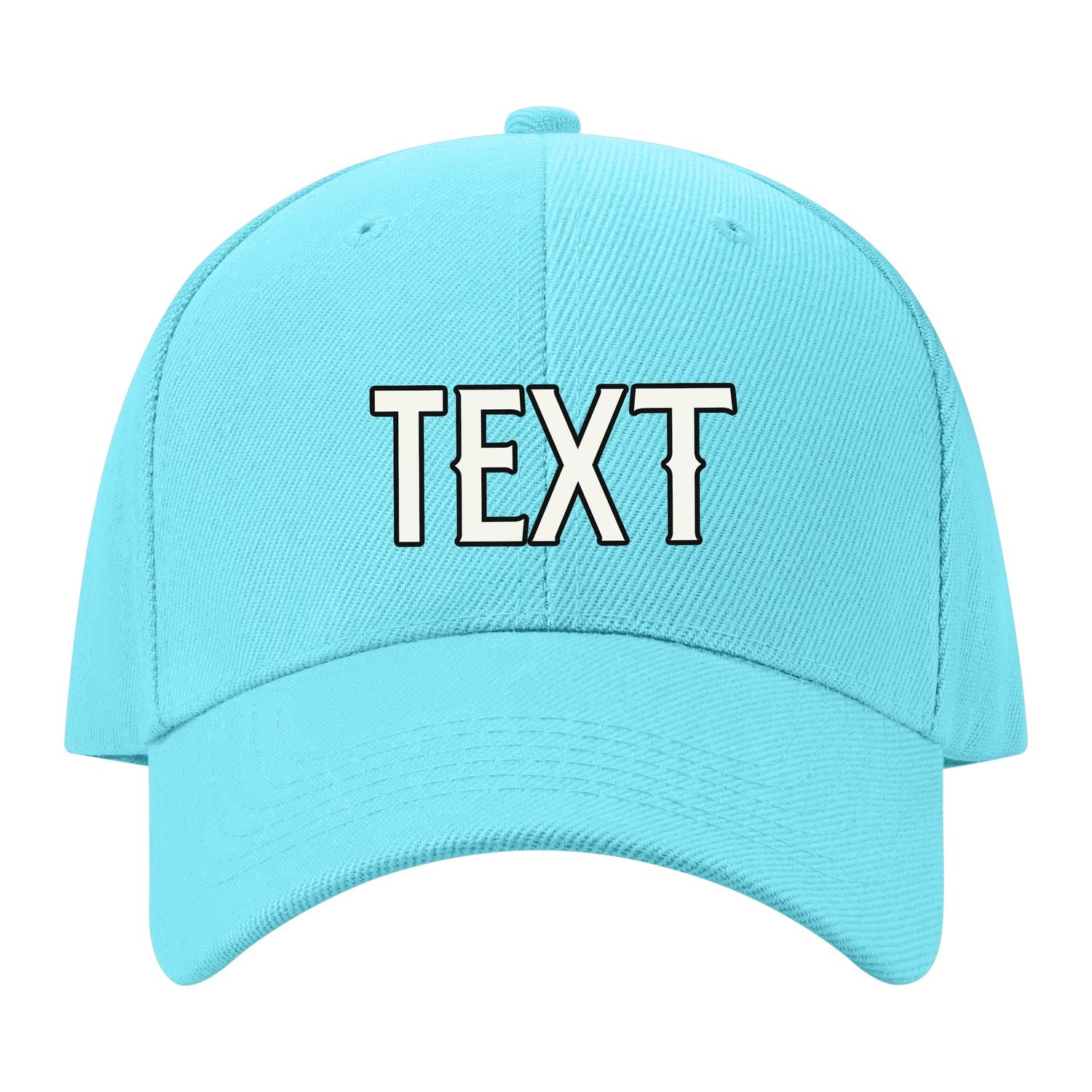 Custom Pale Ice Blue Pale Ice Blue Hat 18B21718