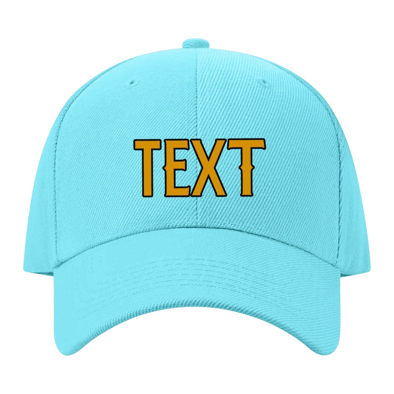 Custom Pale Ice Blue Sky Blue Hat 18B21719