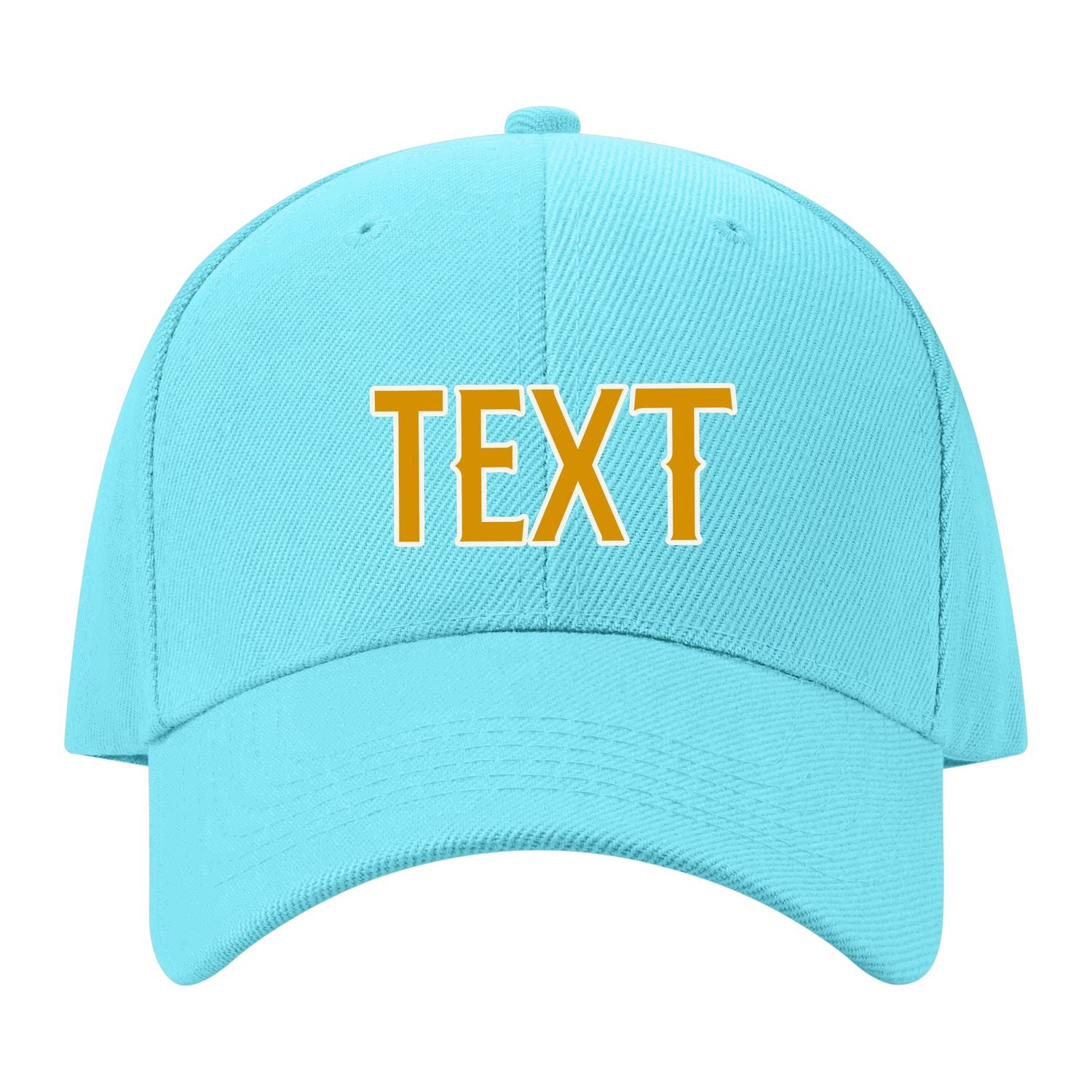 Custom Pale Ice Blue Sky Blue Hat 18B21819