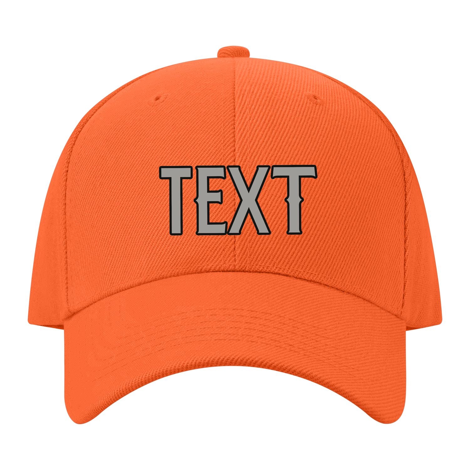 Custom Orange Light Green Hat 20B21704