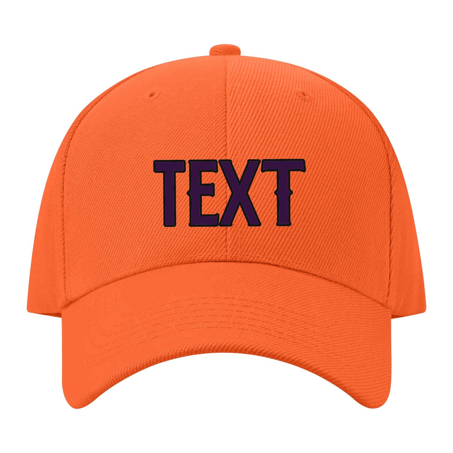 Custom Orange Gray Hat 20B21707
