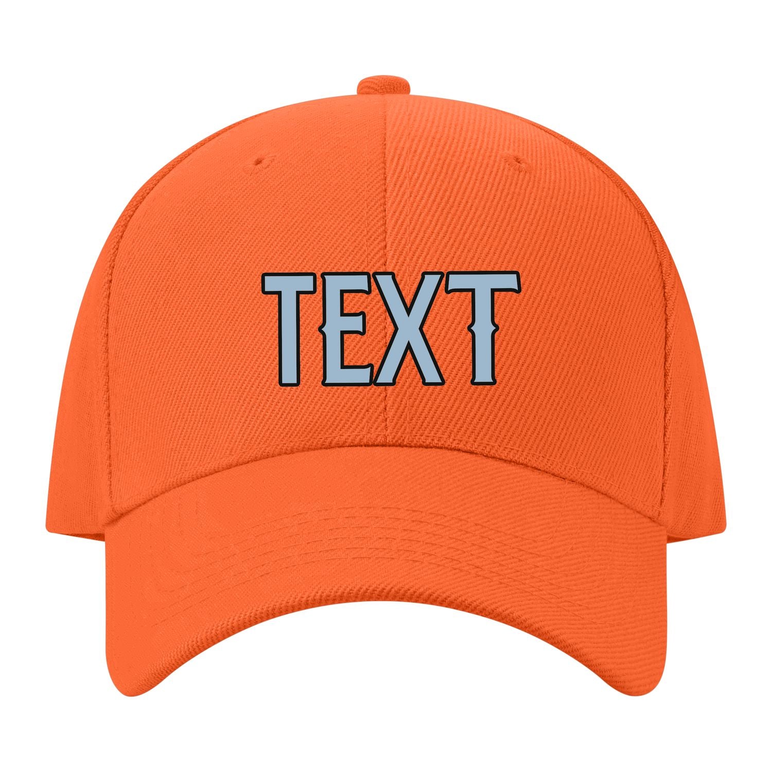 Custom Orange Dark Grey Hat 20B21708