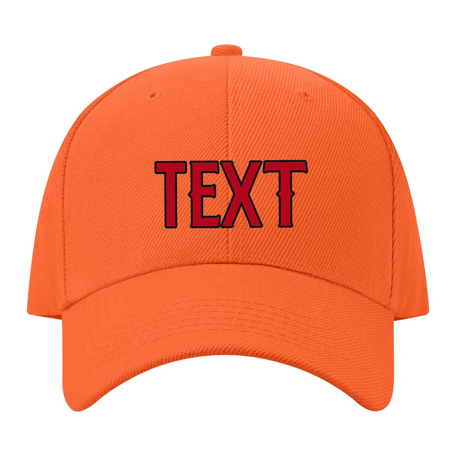 Custom Orange Crimson Red Hat 20B21714
