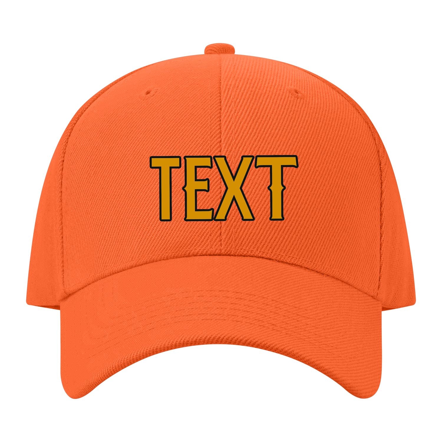 Custom Orange Sky Blue Hat 20B21719