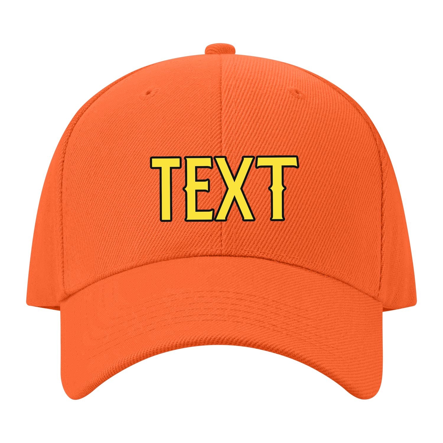 Custom Orange Light Coral Red Hat 20B21726