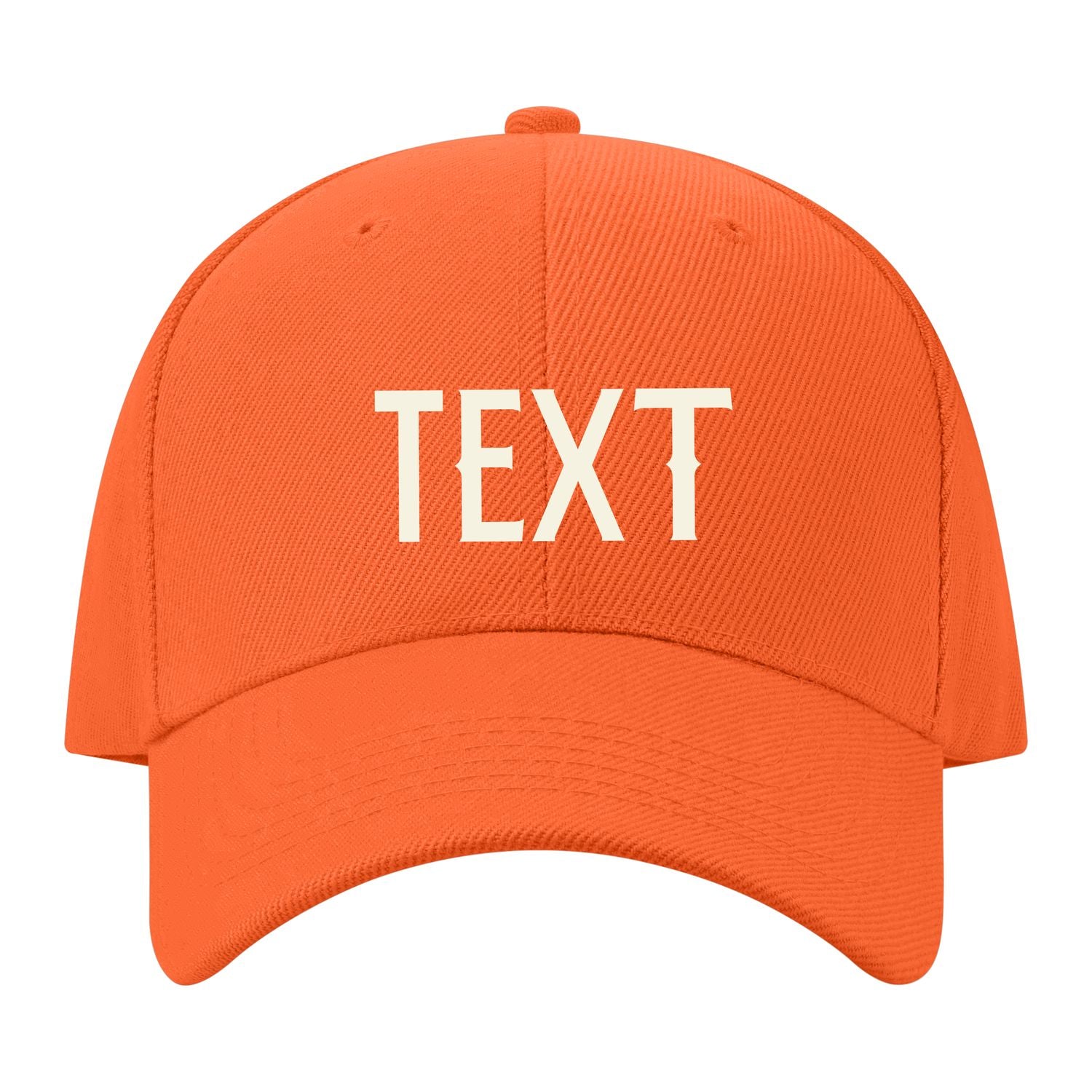 Custom Orange Light Purple Hat 20B21803