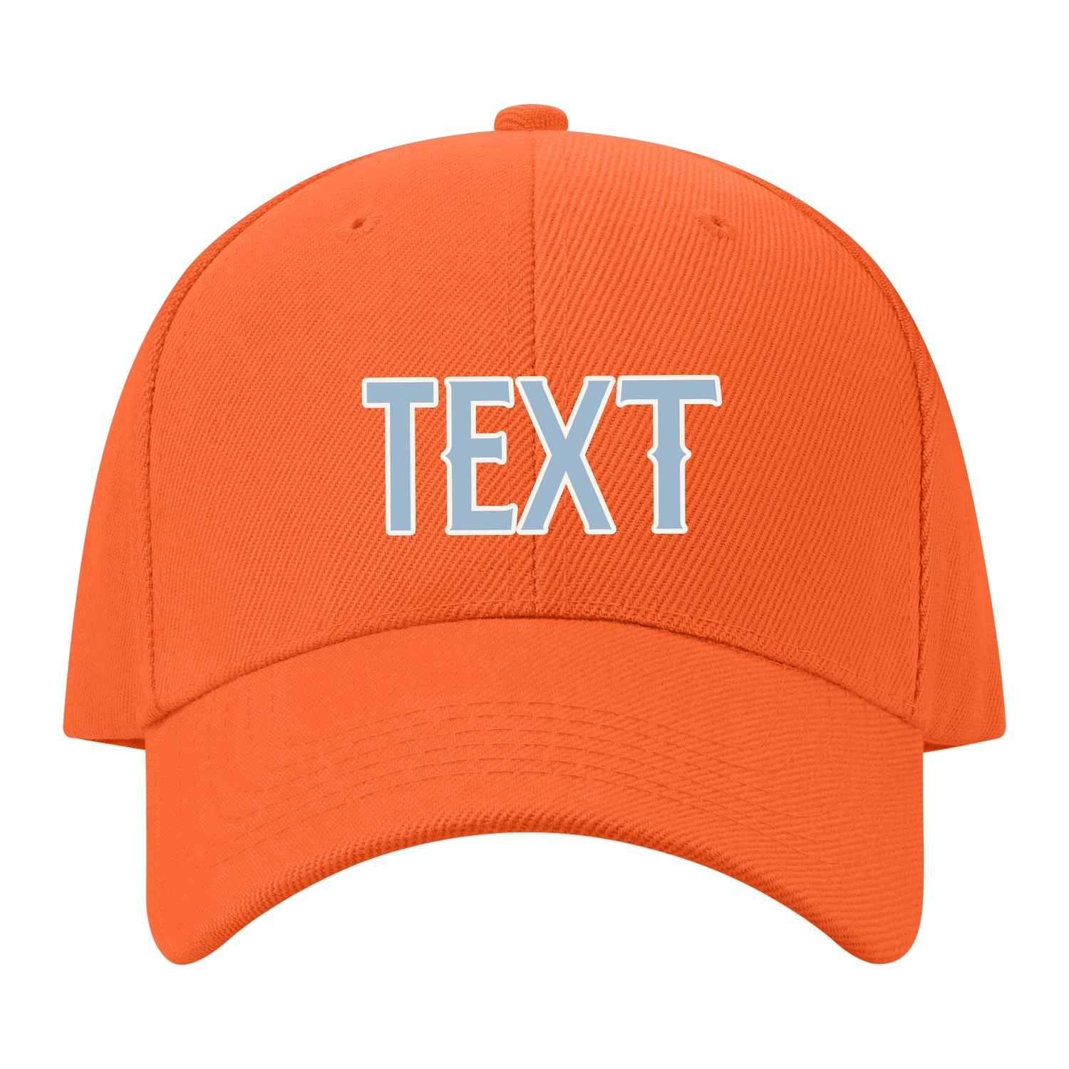 Custom Orange Dark Grey Hat 20B21808