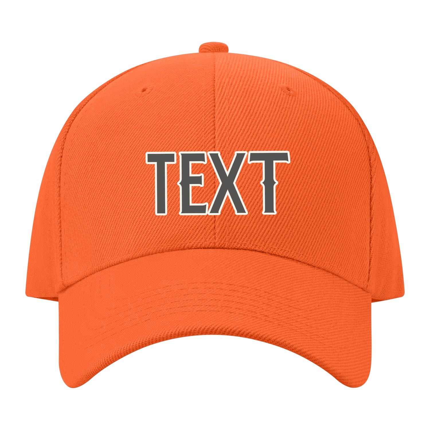 Custom Orange Orange Hat 20B21820