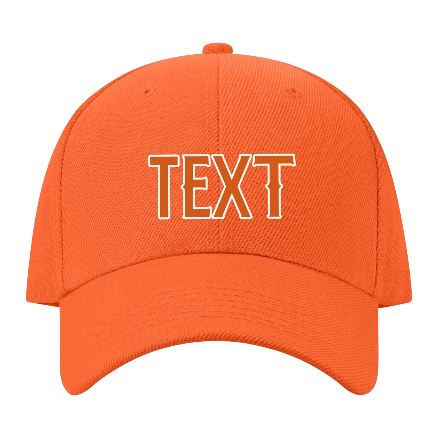 Custom Orange Blue Green Hat 20B21828