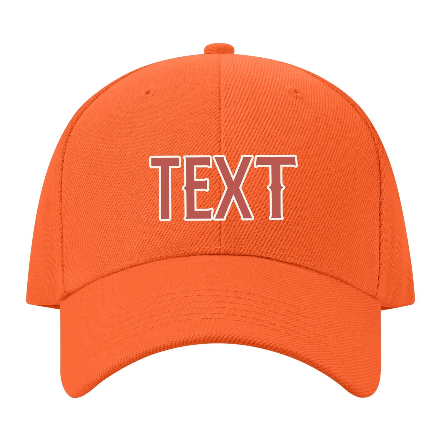 Custom Orange Emerald Green Hat 20B21829