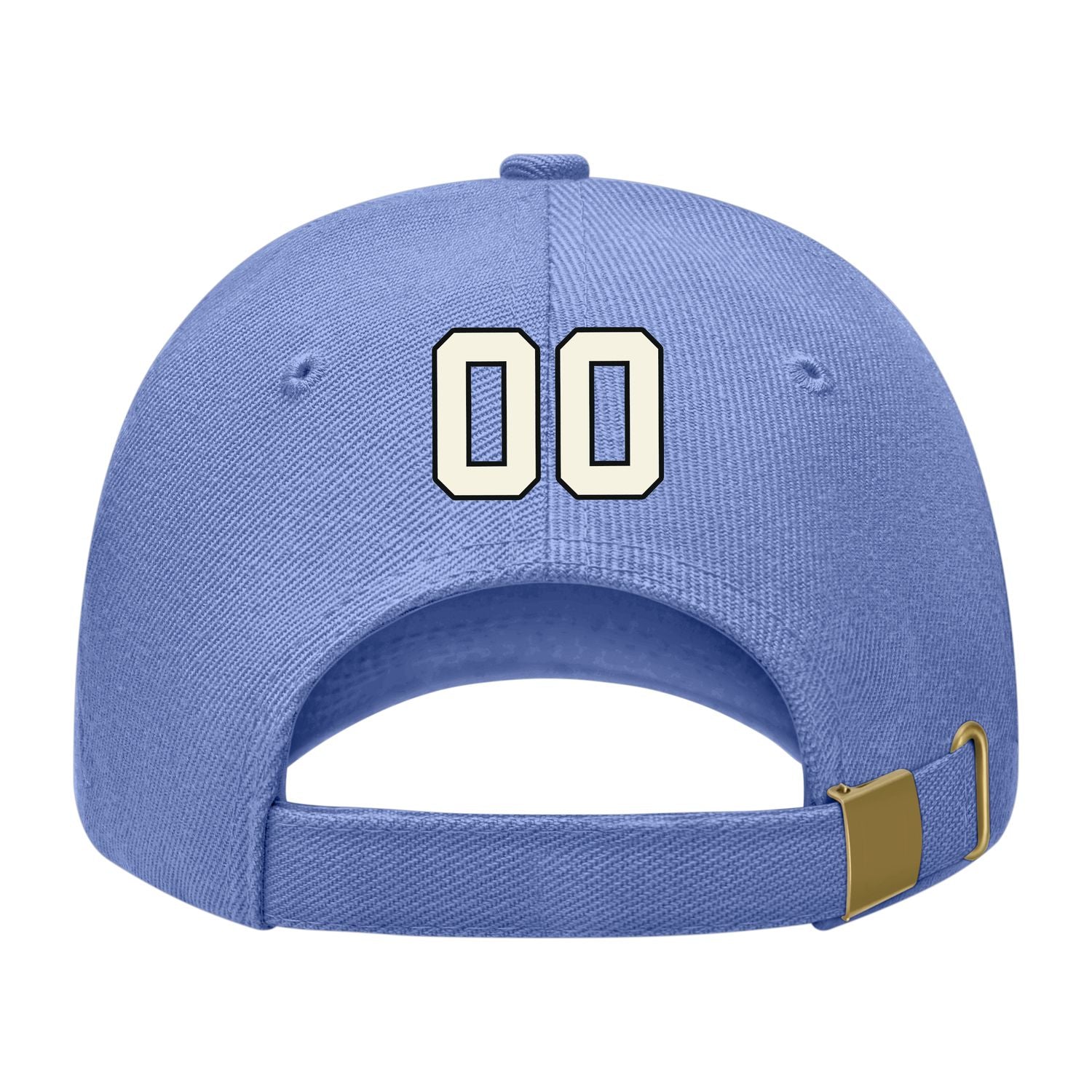 Custom Light Emerald Green Light Purple Hat 21B21703