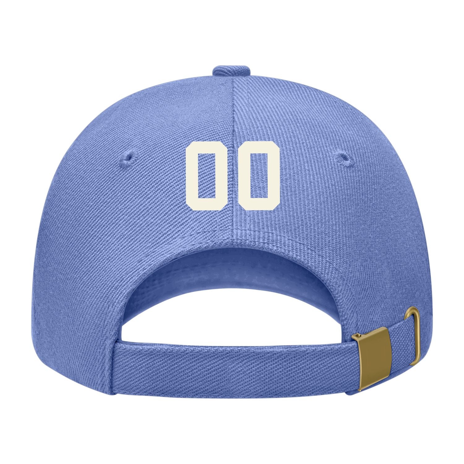 Custom Light Emerald Green Light Purple Hat 21B21803