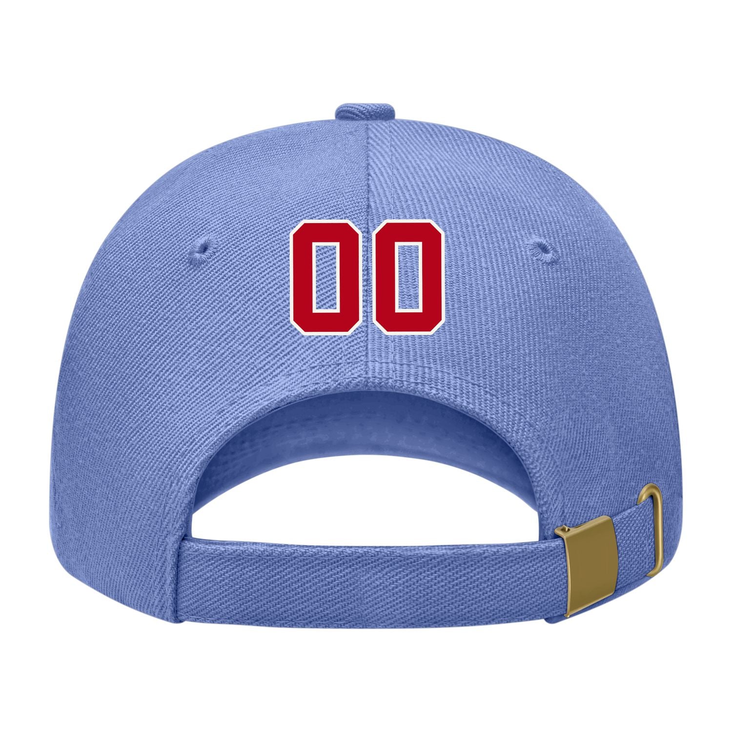 Custom Light Emerald Green Crimson Red Hat 21B21814