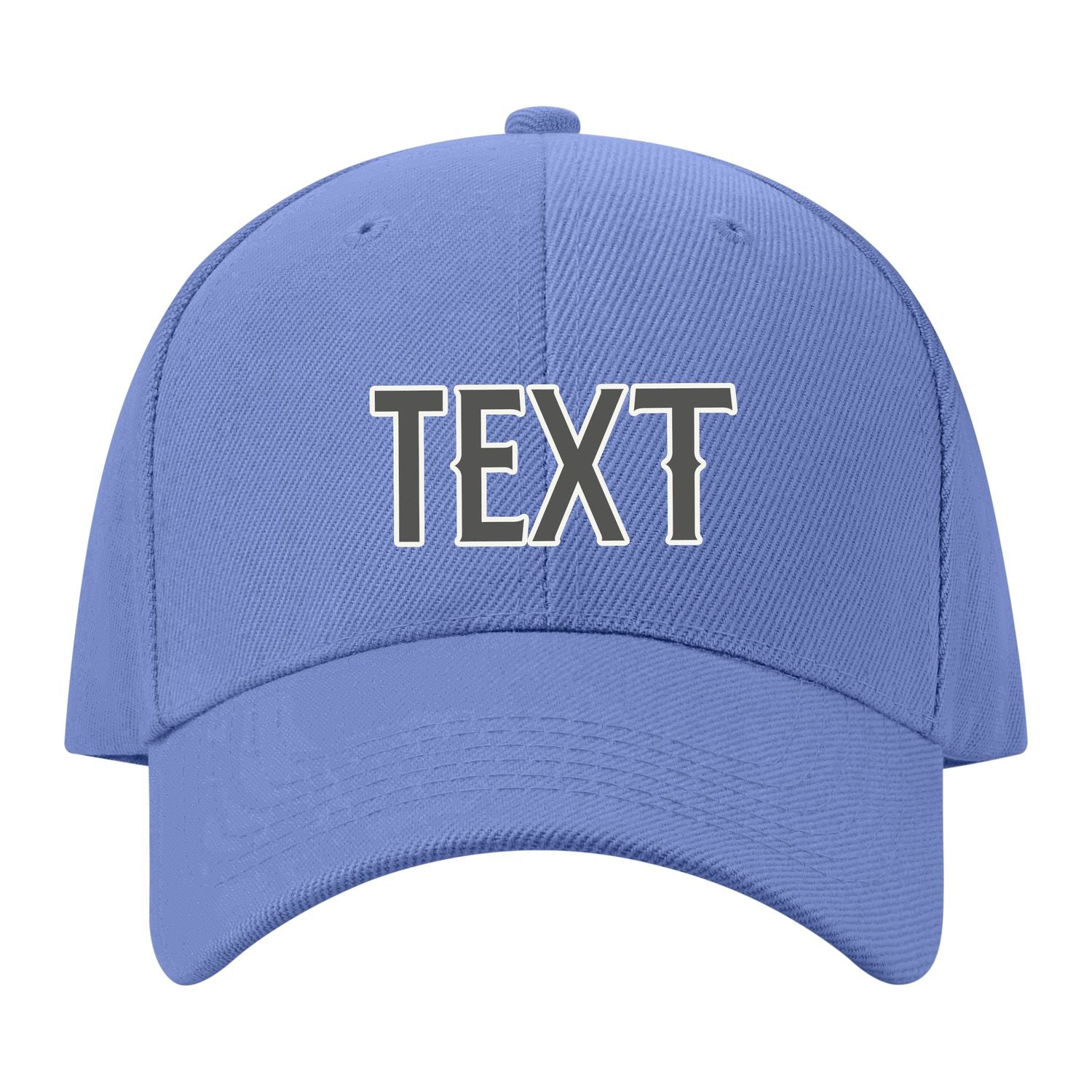 Custom Light Emerald Green Orange Hat 21B21820