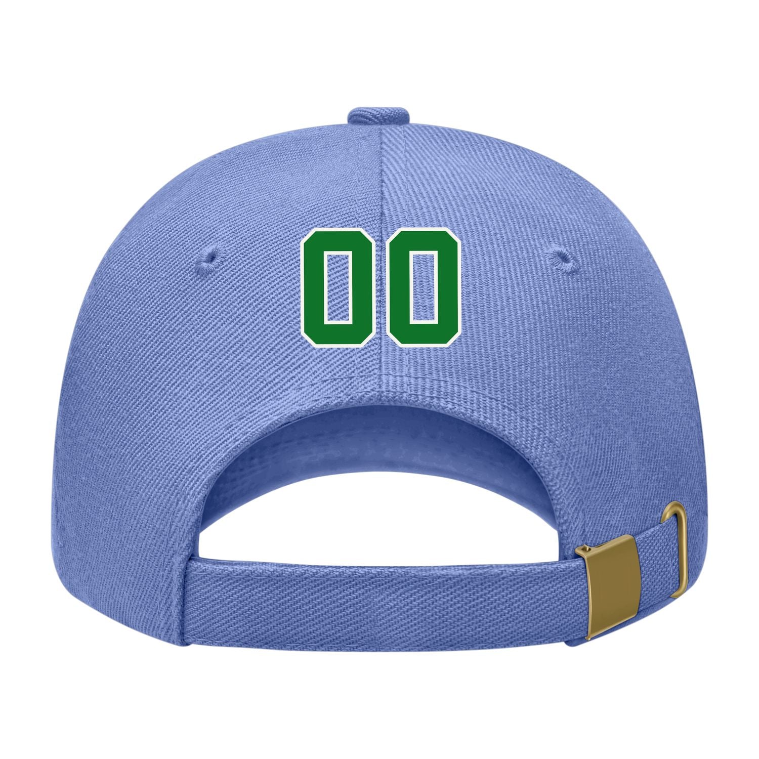 Custom Light Emerald Green Misty Rose Hat 21B21824