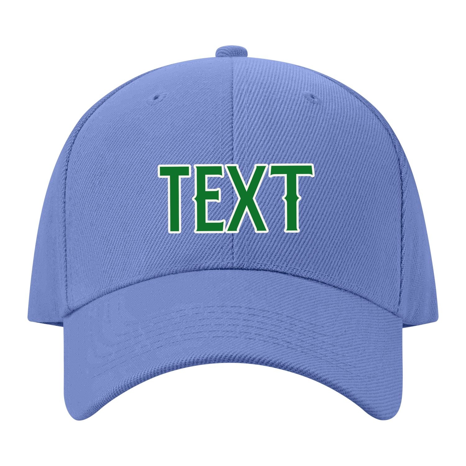 Custom Light Emerald Green Misty Rose Hat 21B21824