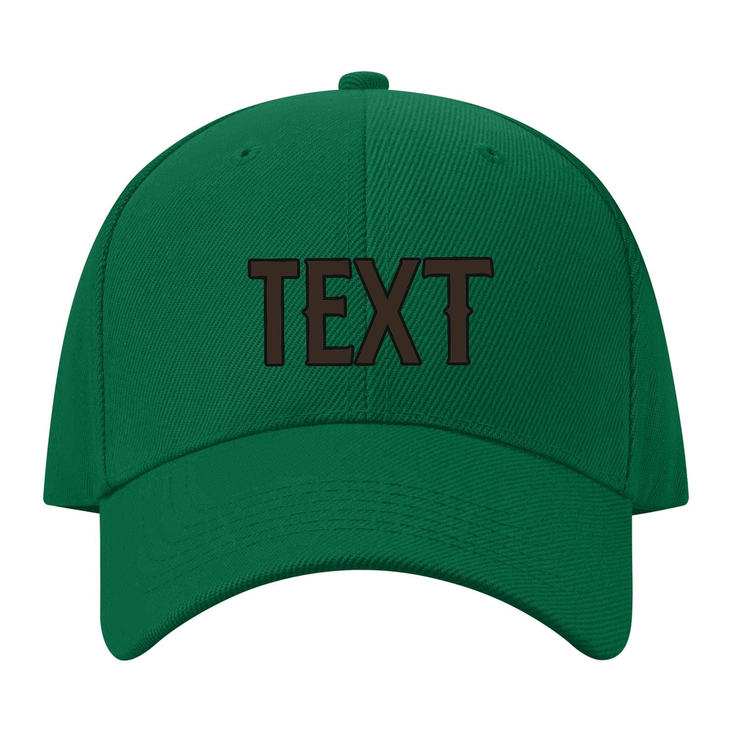 Custom Dark Green Black Hat 22B21701