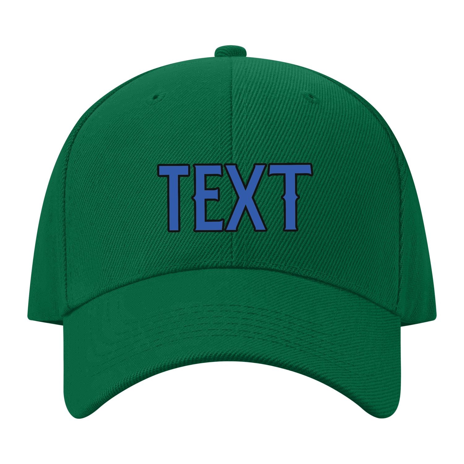 Custom Dark Green Navy Hat 22B21709