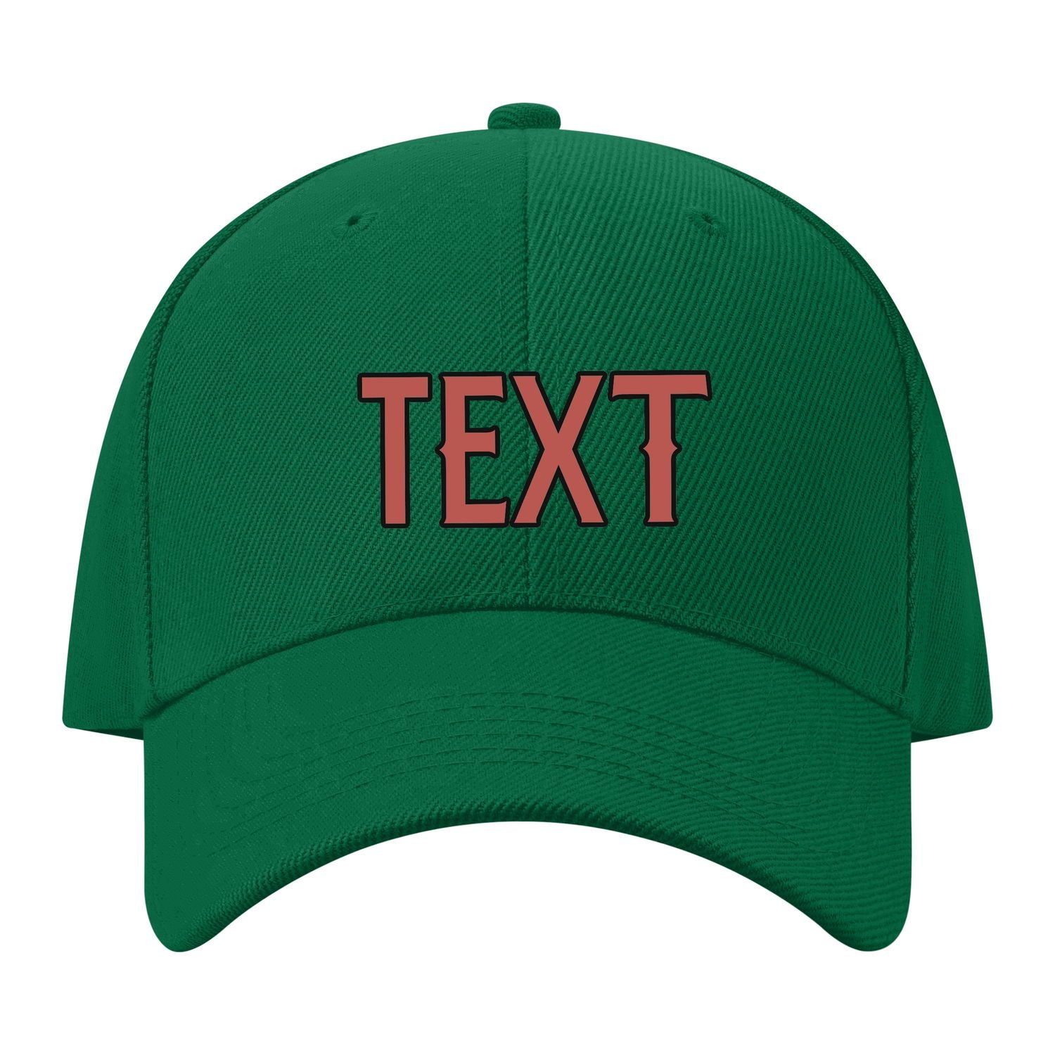 Custom Dark Green Emerald Green Hat 22B21729