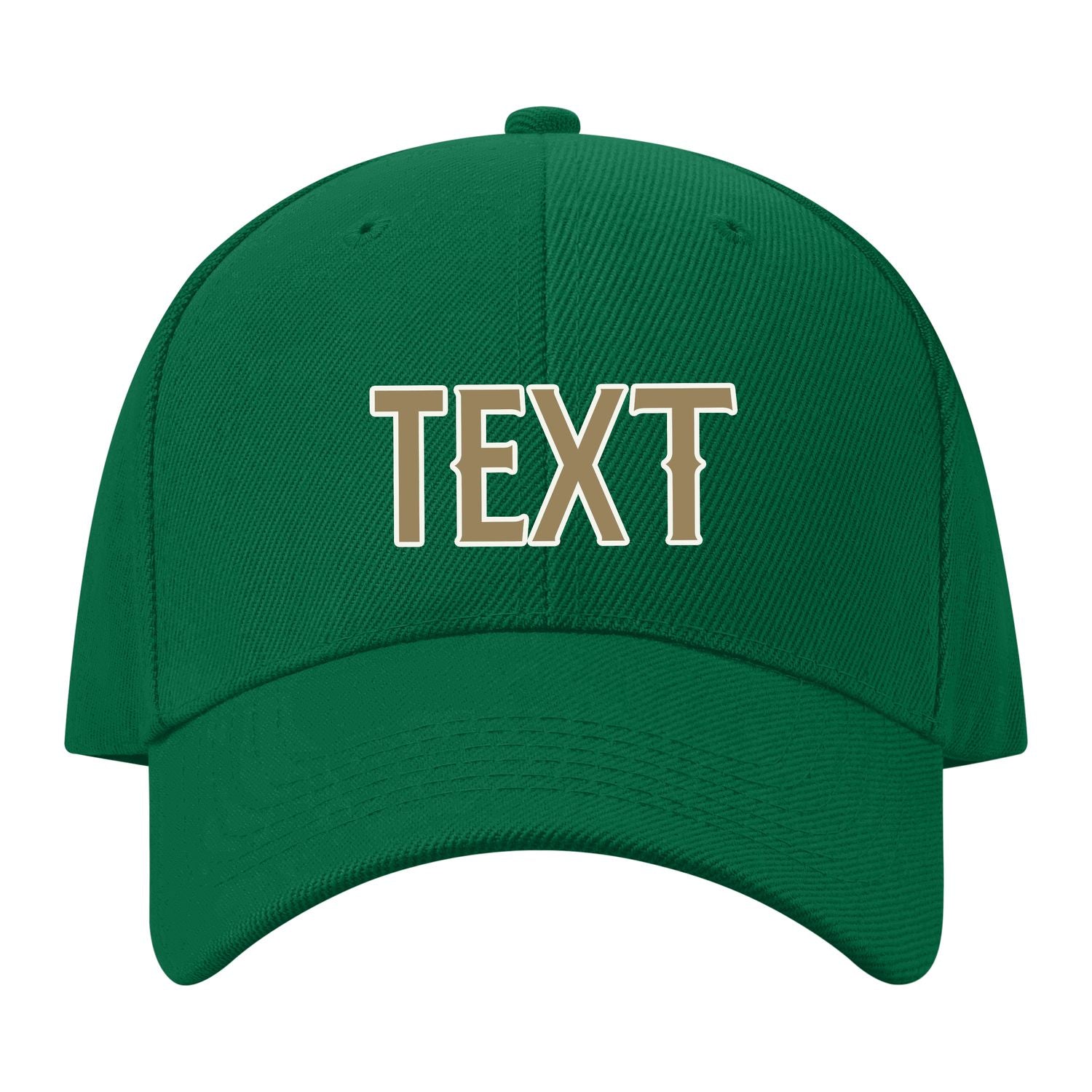 Custom Dark Green Goldenrod Hat 22B21825