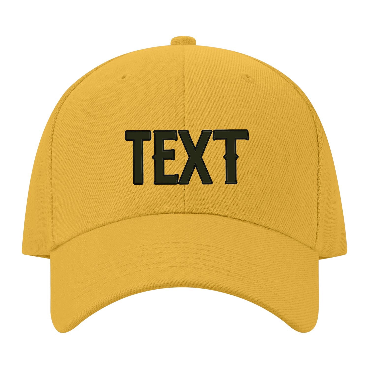 Custom Yellow White Hat 23B21702